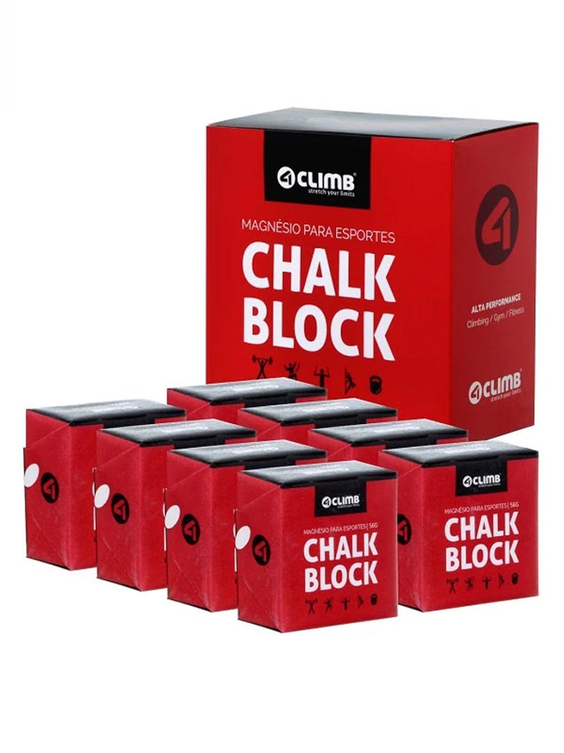 Magnésio Chalk Block  BOX - 4CLIMB