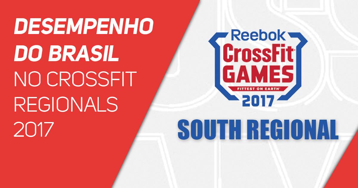Desempenho do Brasil no CrossFit Regionals 2017