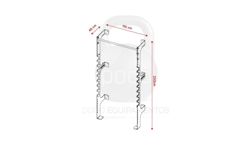 Power Rack Wall pull up simples